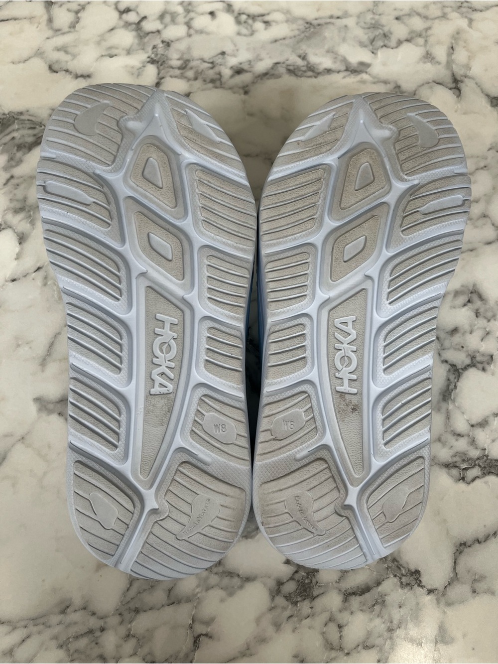 Hoka Ora recovery slide 3 Pastel Blue Woman’s Size 8 - Picture 8 of 9